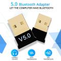 Mini USB Bluetooth Adapter V 5.0 / Wireless Dongle for ( Desktop, PC, Laptop, Tablets, Mobiles & Others ).. 