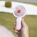 Mini Fan Rechargeable / Hand Fan Handheld Desktop USB Fan Electric Portable Mini Desk Fan for Kids - Rechargeable USB Battery - Handheld Fan with Adjustable Speed. 