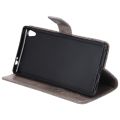 【BestGO】TEC  Sony Xperia XA Ultra case / F3211 / F3212 / F3215 / F3216 case,[Embossed Sunflower][Pu Leather]and[TPU]Wallet,Card slot,Stand Case for Sony Xperia XA Ultra(6.0")(). 
