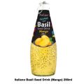 Italiano Basil Seed Drink Mango. 
