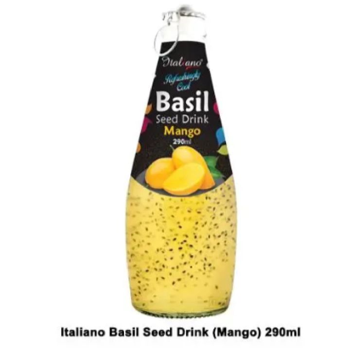 Italiano Basil Seed Drink Mango