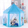 Princess Tent Large Playhouse Kids Castle Play camp Toy for Children Indoor and Outdoor Games, 55'' x 53'' (DxH) (Lights not Included). 