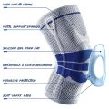 1 Piece Medical Grade Knee Support Sleeve – Compression for Men & Women with Patella Gel Pads & Side Stabilizers for Joint Pain Relief. 
