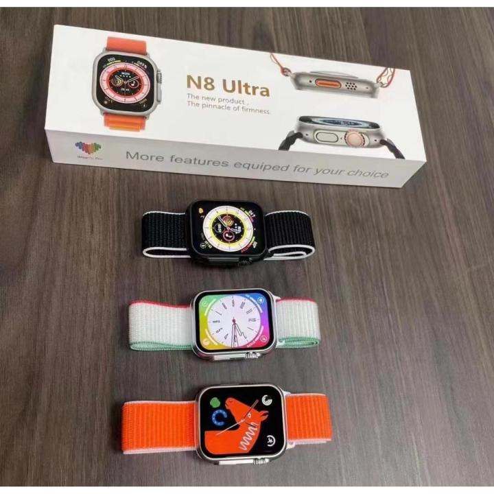 N8 Ultra series 8 Smart Watch, Heart Rate Sensor Watch for Men Women