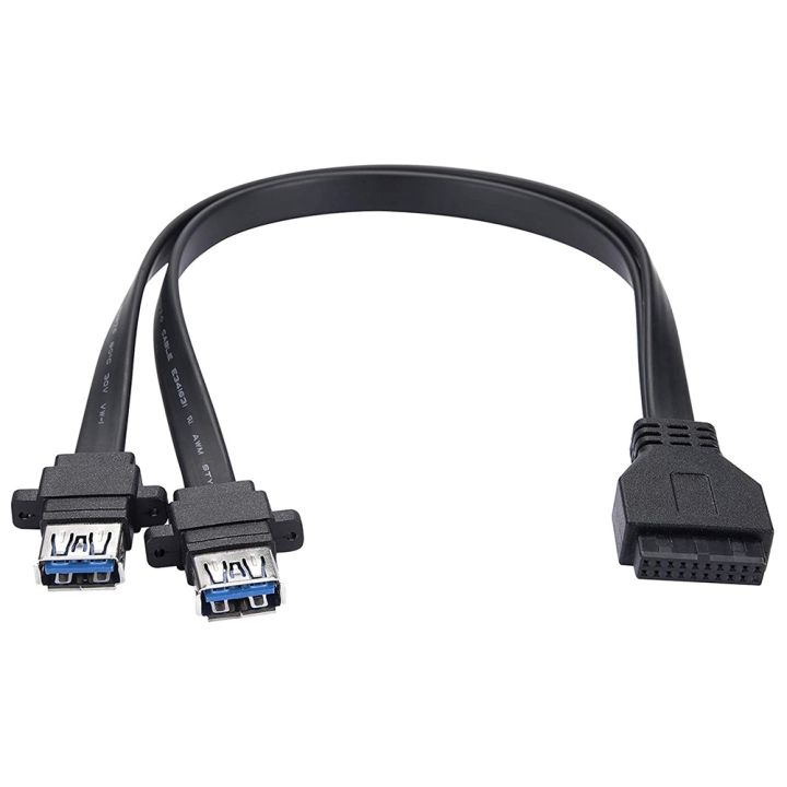 USB 3.0 Cable,for Replacing the USB Port of the Computer Case (0.)