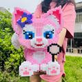 CLS Chao Le Sen Magnifying Glass, Lena Bell, Small Particle Building Blocks, Children's Toys, Boys, Girls, Birthday Gifts. 