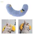 Pets Neck Pillow Cuddler Soft Cushion Cute Embroidery Pattern Dog Pillow Cat Pillow. 