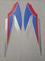 Tanki Tapa Sticker 1997 Model Honda 70  ( COMPLETE SET ). 