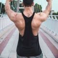Muscle guys Gym vest NEW DESIGN (2021) Gym Tank Top Men Fitness Stringer Vest Sports Bodybuilding Men Sleeveless Shirt Muscle Tank top Black. 