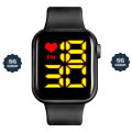 LED Sports Watch, Lightweight Digital Bracelet with Comfortable Fit and LED Display. 