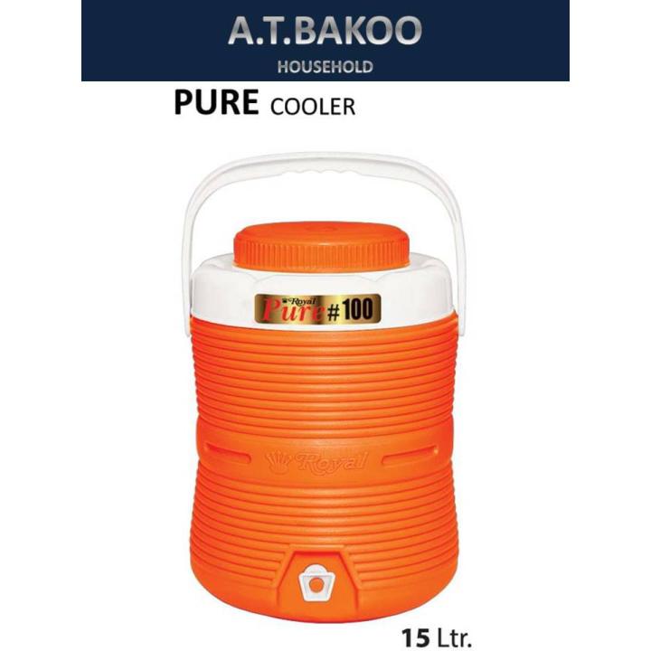 Royal Water Cooler - Orange Water Cooler - 15 Litre