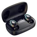 S9 True Wireless Stereo Mini Waterproof Bluetooth-compatible 5.0 Wireless Earphone HiFi Earbuds with Mic. 