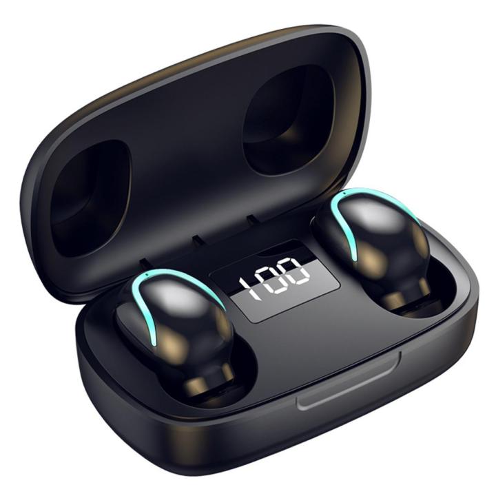 S9 True Wireless Stereo Mini Waterproof Bluetooth-compatible 5.0 Wireless Earphone HiFi Earbuds with Mic