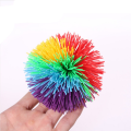 Rainbow Koosh Ball Juggling for Kids Outdoor Sport Game Toys for Boys Men Women Kids Sensory Toy Ball for Home School Office. 