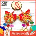 HelloWorld Wind Chimes Sachet Conventional Chinese Style Embroidered Sachet. 