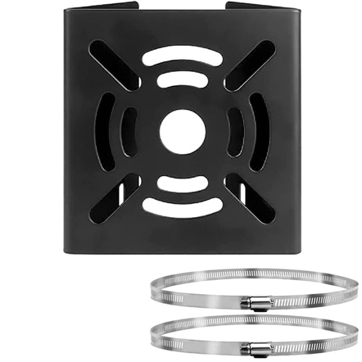 2X Universal Vertical Pole Mount Camera Bracket Wall Mounting Bracket for CCTV Security Camera PTZ Dome (A)
