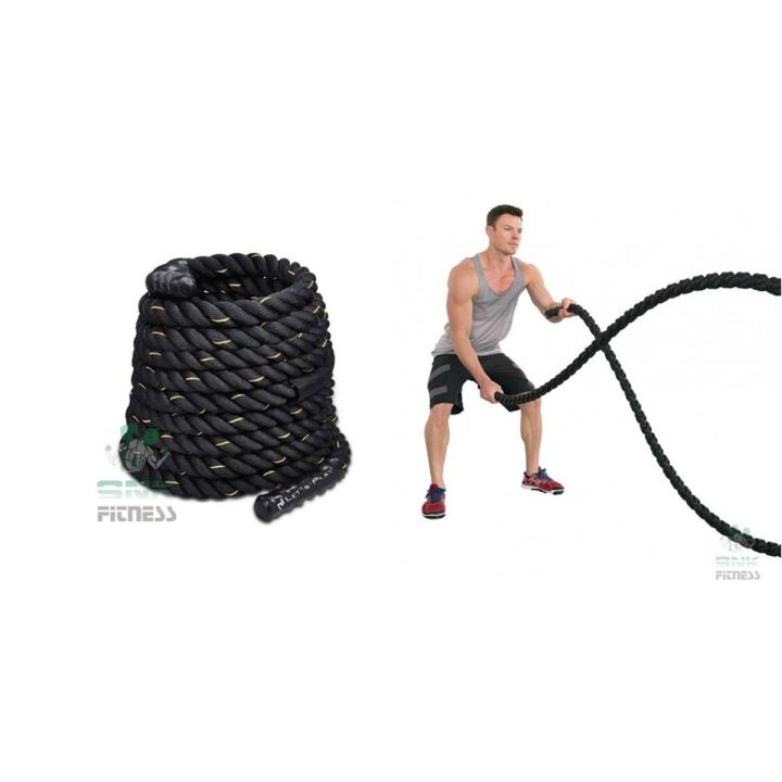 BATTLE ROPE FITNESS MUSCLE STRENGTH TRAINING BATTLE ROPE 50 mm DIAMETER