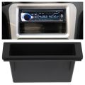 Universal Car Double 1 Din Dash Cup Holder Storage Box for Radio. 