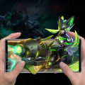 Biruiqu 2Pcs For Sony Xperia 5 9H 2.5D Full Cover Tempered Glass Screen Protector Film Black. 