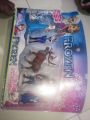 Set 6 mini figures 4cm Frozen Anna ELSA Olaf Sven Kristoff Hans Originals Disney Also for cake toppe. 