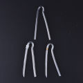 1pc r shape preformed bte earmold hearing aid tubes tubing with tube lock. 