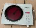 GROPA Electric Stove for cooking, Hot Plate heat up in just 30 second , Easy to clean, 2200W, Automatic Electric Ceramic Cooker Infrared (WHITE). 