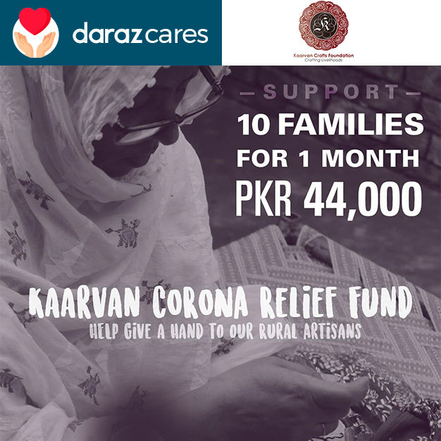 COVID 19 Relief Fund to support 10 Women Artisan's family for 1 month - Karvaan Crafts
