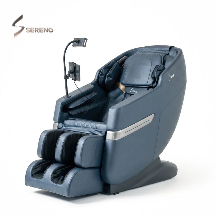 Sereno Life Aurex Full Body Massage Chair – Zero Gravity | 18 Auto Programs | 2D Massage Technology | Airbag Compression | Luxury Electric Massage Recliner | Foot & Leg Massager | Home Spa Chair