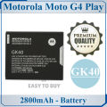 Motorola Moto G4 Play Battery GK40 Replacement Premium Quality 2800mAh For Motorola Moto G4 Play. 