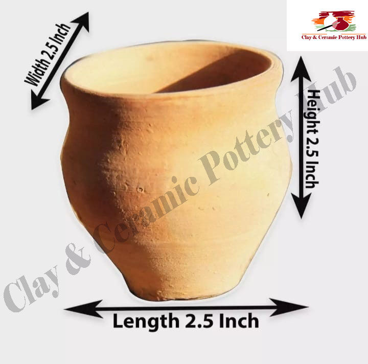 Tandoori Chai / Tea Cups (Pack of 6 Clay Cups) - Matti Kay Cups Tandoori Chai Pot Mud