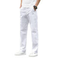 Cotton Jeans Pants for Boys in White color - Regular and Formal Wear Pants. 