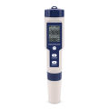 yieryi Salinity Meter 5 in 1 Salinity/TDS/EC/PH/Temp Tester with ATC Saltwater Tester for Seawater Aquariums Marine Monitoring and Koi Fish Pond. 