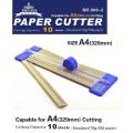 Jielisi 909-2 A4 Paper Trimmer / Paper Cutter Rotary Cutter, 10-sheet capacity for Home/Office -  ZTS. 