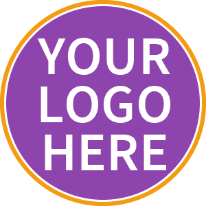 Business Thank You Stickers Custom Logo Round - Your Design