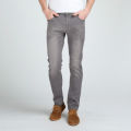 New  Men's Slim Fashion Jeans High Quality Male Elastic Gray. 