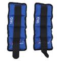 2Pcs Leg Ankle Wrist Sand Bag Weights Strap Strength Training Equipment for Gym Fitness Yoga Running. 