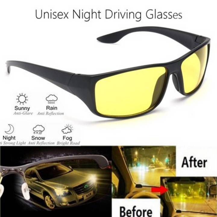 HD Night Vision Wraparounds Wrap Around Glasses