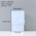 Polaroid Photo Album Mini Photocard Holder Book Kpop Idol Instax Album Star Photo Card Collection Book Collection album de fotos. 