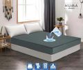 Huma Bedsheets Waterproof Mattress Cover:Double Bed King Size Fitted Sheet (72x78" + 10") – Ultimate Protection for Your Mattress. 