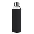 Glass Water Bottle 500 ml, Glass Beverage Bottle. 