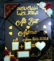 SK Customized Nikkah Thumb Frame wedding made of Certificate Finger Print anniversary wishes. 