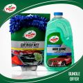 TURTLE WAX - BUNDLE OFFER - HIGH SHINE CAR WASH - 1.89 LITERS , MICROFIBRE SCRATCH FREE CAR WASH MITT. 