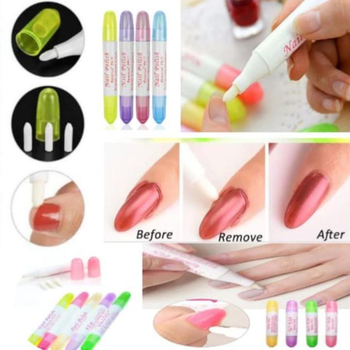 Nail Correction Pen Remover Pen With 3 Extra Tips for Nail Art