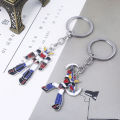 Mazinger Z Keychain UFO Robot Grendizer Logo Key Chain for Men Car Keyring Jewelry Gift. 