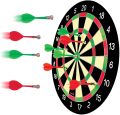 Magnetic Dart Board Game With Green And Red Darts – Best Kids Toy Gift Indoor Outdoor Games for Family and Friends. 