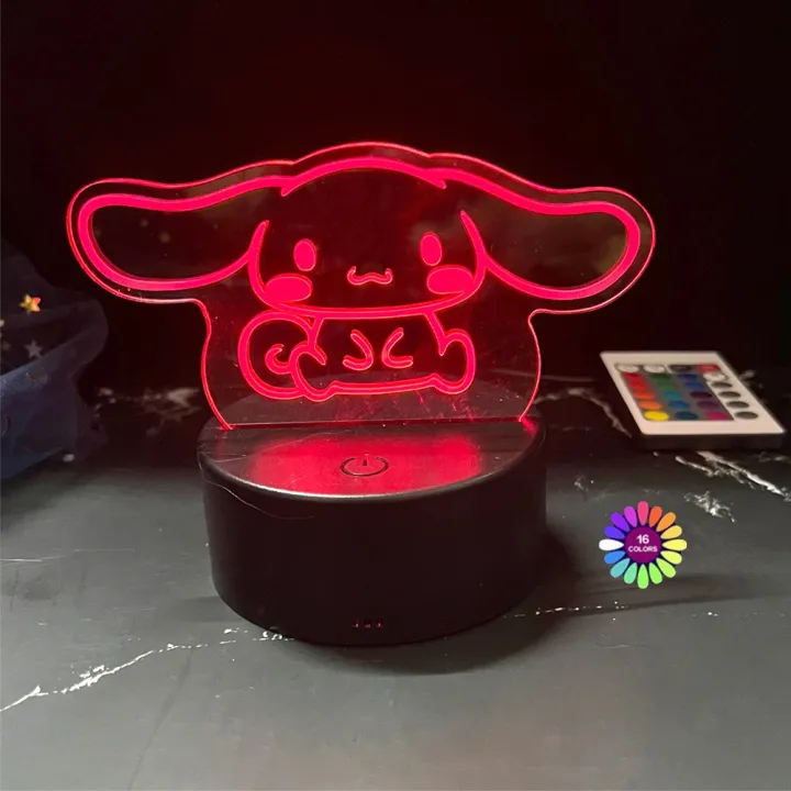 %E3%80%90HOT%E3%80%91%203D%20Night%20Light%20Kuromi%20Sanrio%20Anime%20Character%207/16%20Color%20Band%20Remote%20Control%20LED%20Night%20Light%20Bed%20Room%20Decoration%20Birthday%20Gift%20-%20Image%207