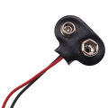1/5/10pcs 9v Dc Power Cable Plug Clip Jack Connector For Arduino Uno R3 Mega2560 Diy T Type. 