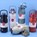 Imported Cille / Dodge 1000ML / 1200ML / 1300ML / 1700ML 316SS Stainless Steel Vacuum Insulated Flask Thermos Water Bottle Premium Bottle (Double Wall) Stainless Steel Bottle with Straw Bottle Premium Hot and Cold Water Bottle. 