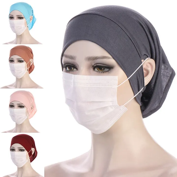 Solid%20Color%20Women's%20Islamic%20Muslim%20Hijab%20Turban%20Cap%20Women%20Hijab%20Undercap%20With%20Ear%20Hole%20Hijab%20Caps%20Bandanas%20Cap%20Headscarf%20Bonnet%20-%20Image%208