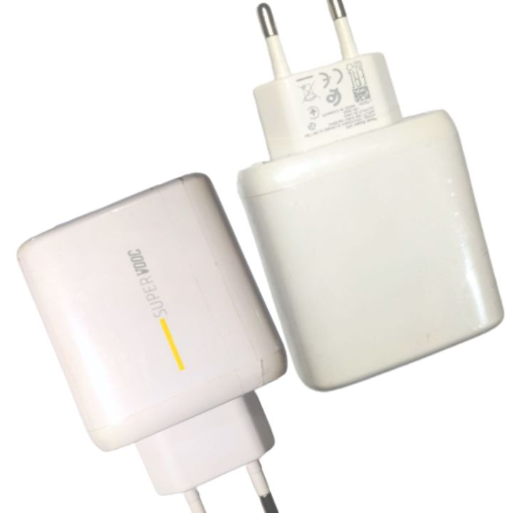 Oppo Original 65W Flash VOOC USB Charger |Wall Charger Adapter